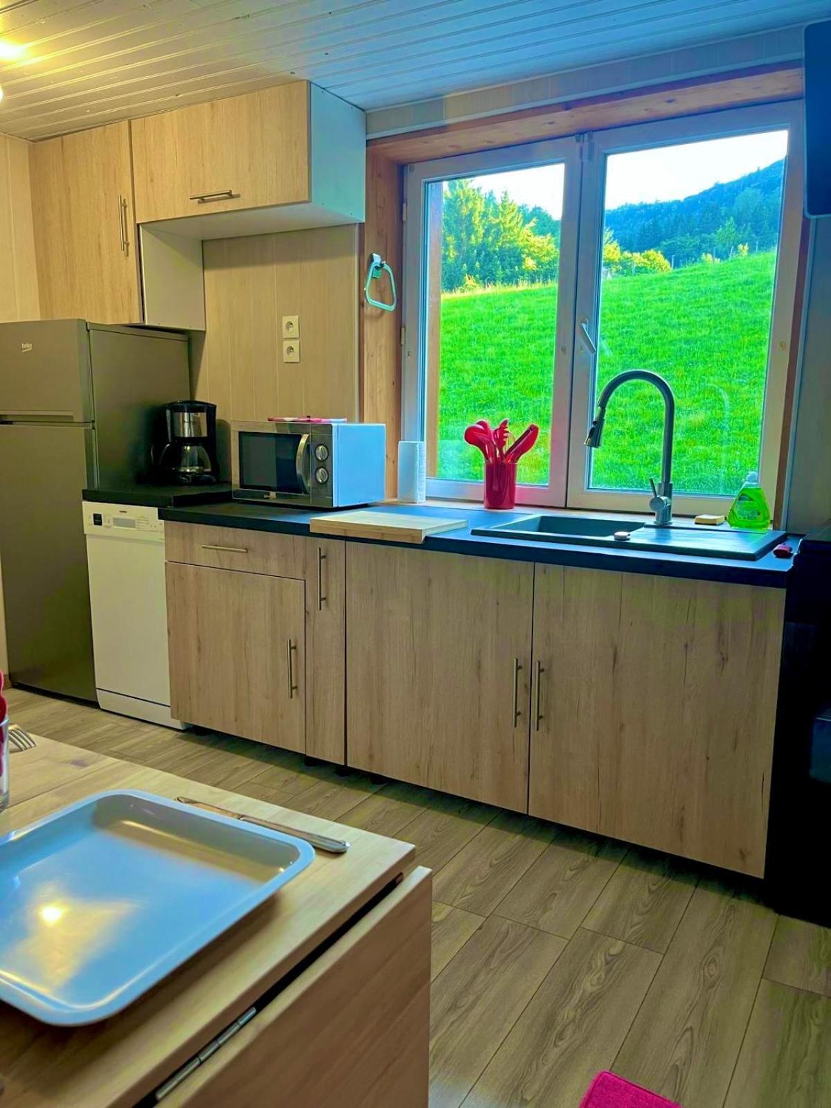 Appartement Dans Maison Familiale Bellevaux Buitenkant foto