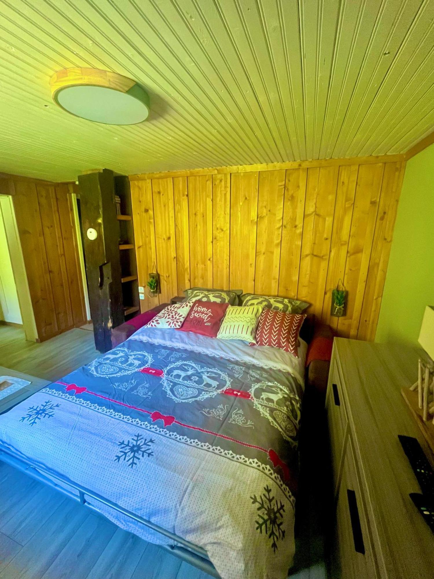 Appartement Dans Maison Familiale Bellevaux Buitenkant foto